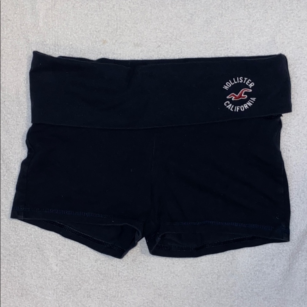 Hollister Blue Fold-over shorts